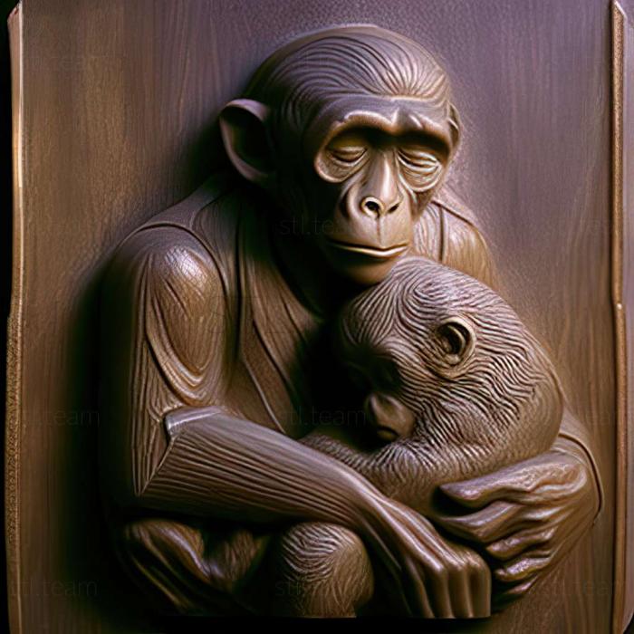 3D модель Мавпяча хватка Хелен Гарнер 1977 (STL)